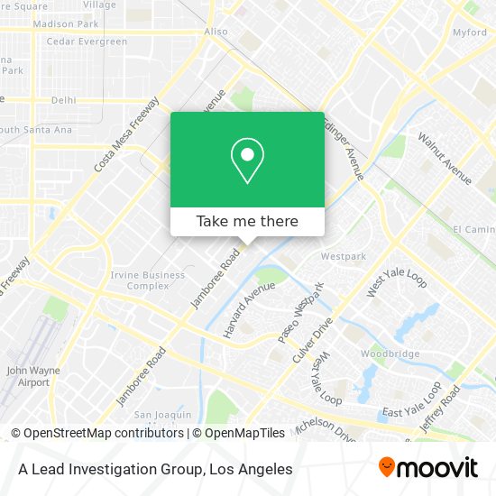 A Lead Investigation Group map