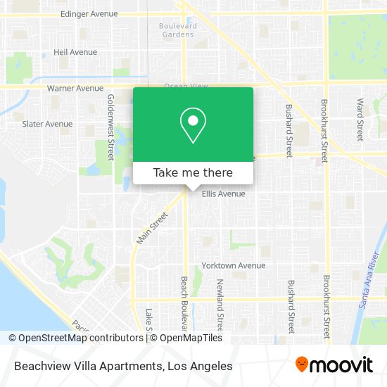 Mapa de Beachview Villa Apartments