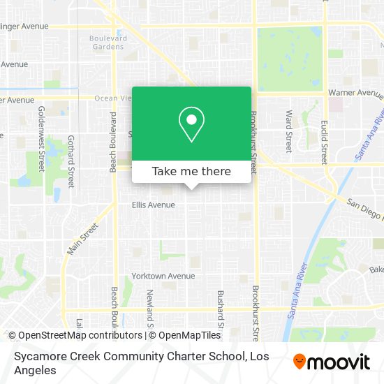 Mapa de Sycamore Creek Community Charter School