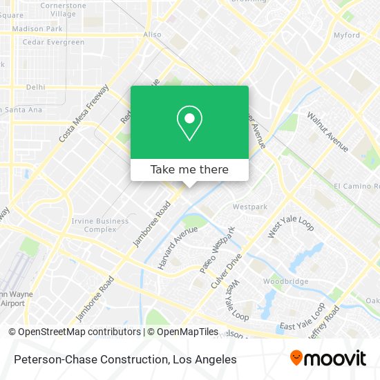 Mapa de Peterson-Chase Construction