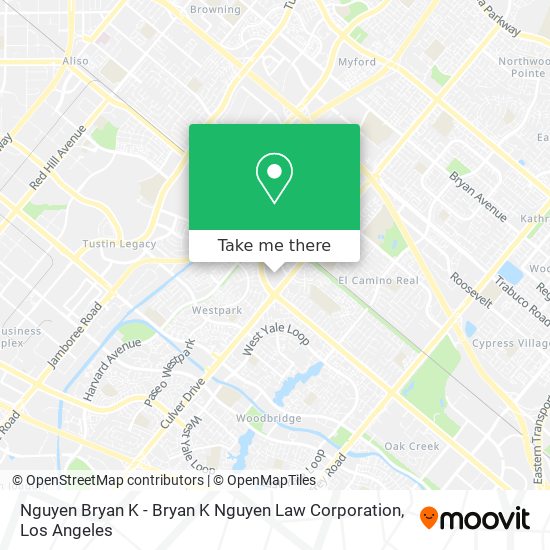 Nguyen Bryan K - Bryan K Nguyen Law Corporation map