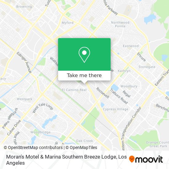 Moran's Motel & Marina Southern Breeze Lodge map