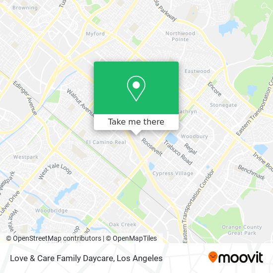 Love & Care Family Daycare map