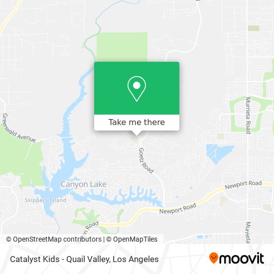 Catalyst Kids - Quail Valley map