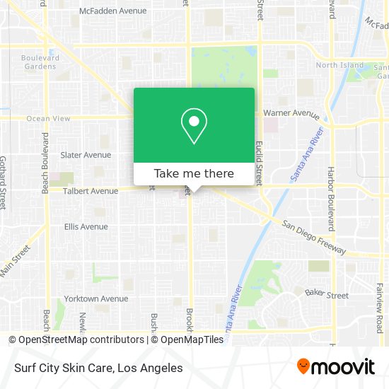 Surf City Skin Care map