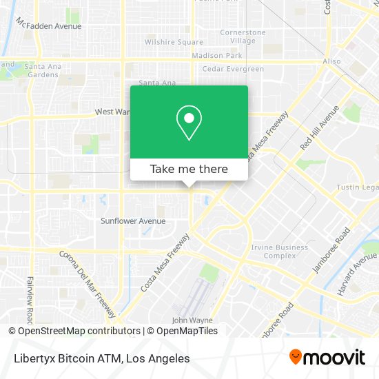 Libertyx Bitcoin ATM map