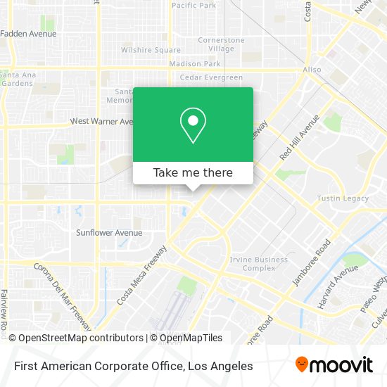 Mapa de First American Corporate Office