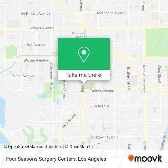 Mapa de Four Seasons Surgery Centers