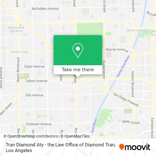 Mapa de Tran Diamond Aty - the Law Office of Diamond Tran