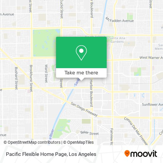 Pacific Flexible Home Page map