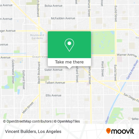 Vincent Builders map