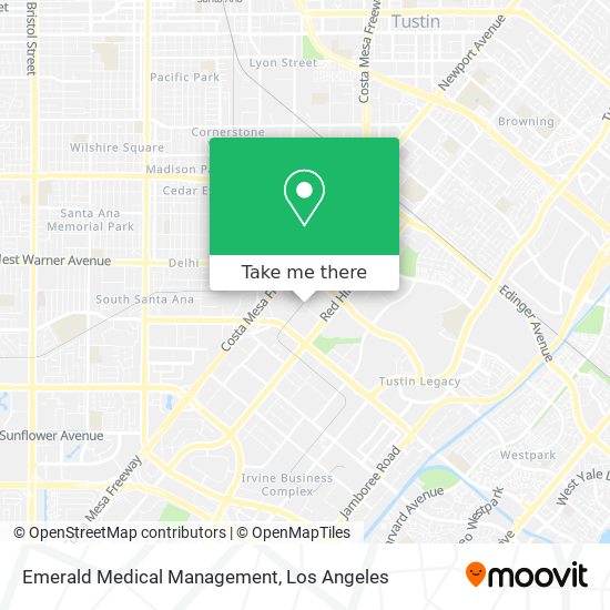 Mapa de Emerald Medical Management