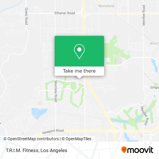 T.R.I.M. Fitness map