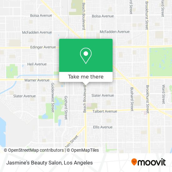 Jasmine's Beauty Salon map