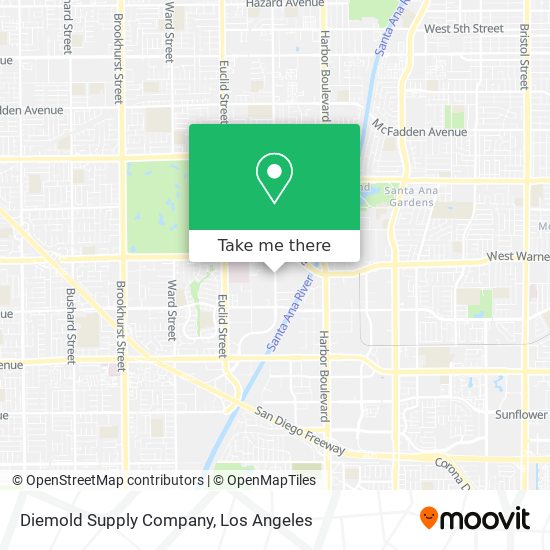 Diemold Supply Company map