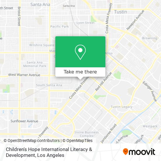 Children's Hope International Literacy & Development map