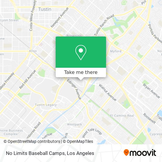 Mapa de No Limits Baseball Camps