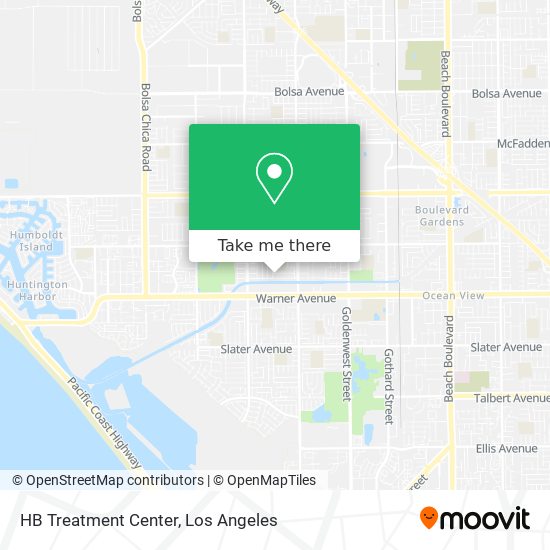 Mapa de HB Treatment Center