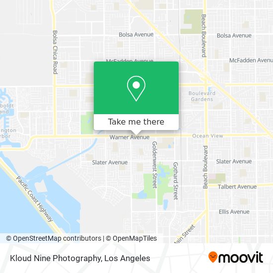 Kloud Nine Photography map