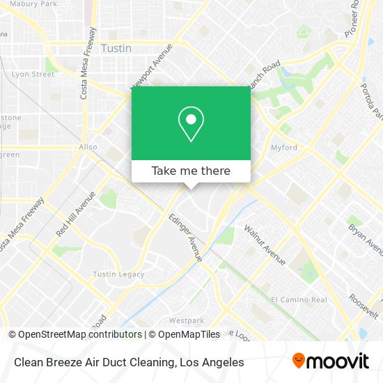 Mapa de Clean Breeze Air Duct Cleaning