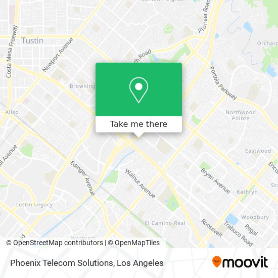 Mapa de Phoenix Telecom Solutions
