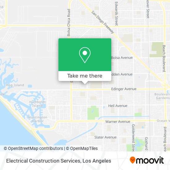 Electrical Construction Services map