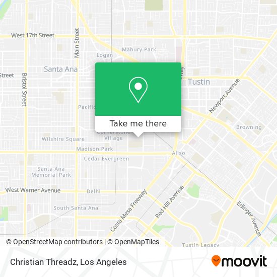 Christian Threadz map