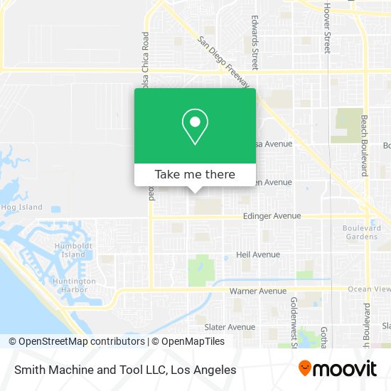 Mapa de Smith Machine and Tool LLC