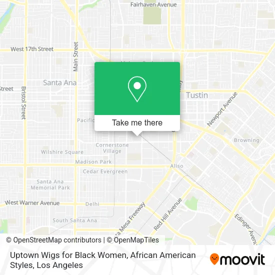 Uptown Wigs for Black Women, African American Styles map