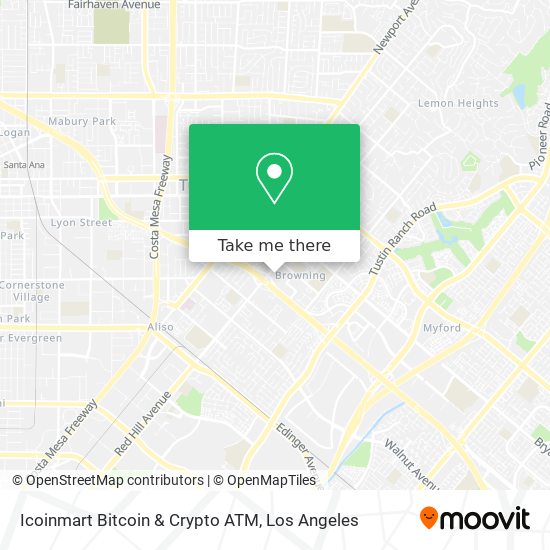 Mapa de Icoinmart Bitcoin & Crypto ATM