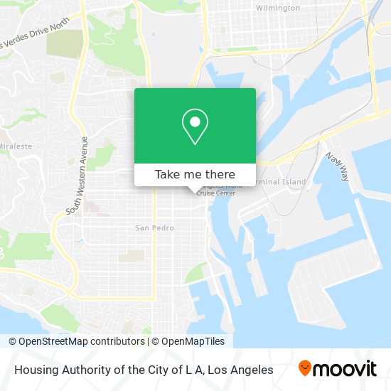 Housing Authority of the City of L A map