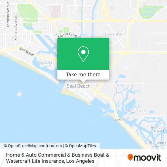 Mapa de Home & Auto Commercial & Business Boat & Watercraft Life Insurance