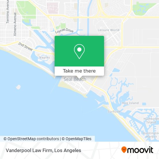 Vanderpool Law Firm map