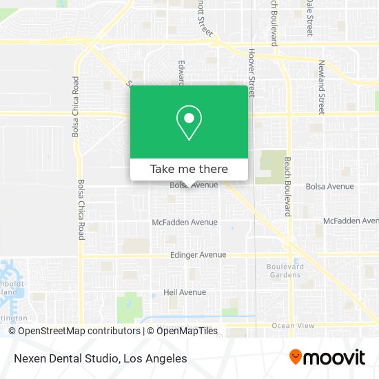 Nexen Dental Studio map