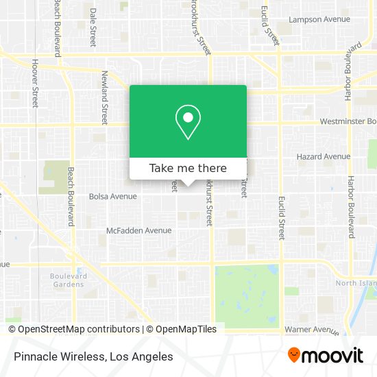 Pinnacle Wireless map