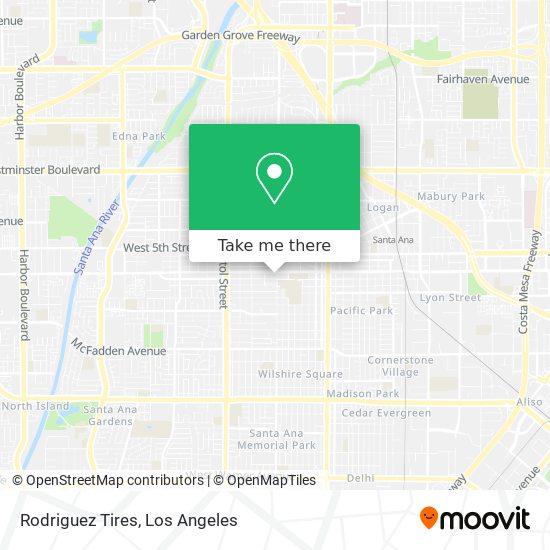 Rodriguez Tires map