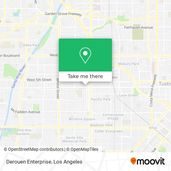Derouen Enterprise map