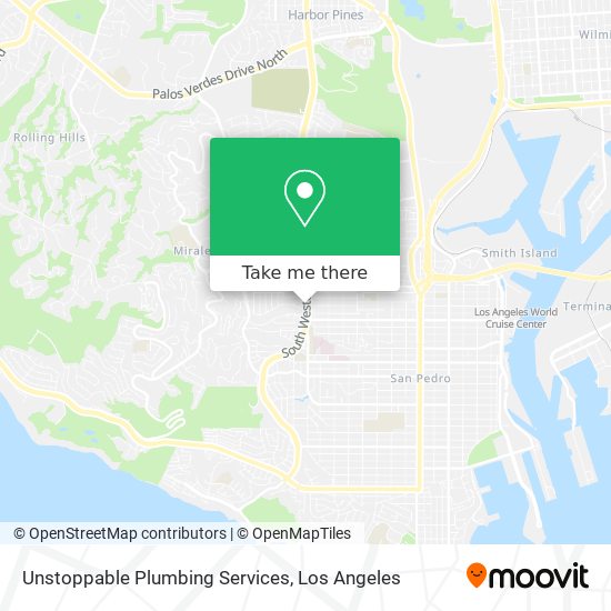 Unstoppable Plumbing Services map