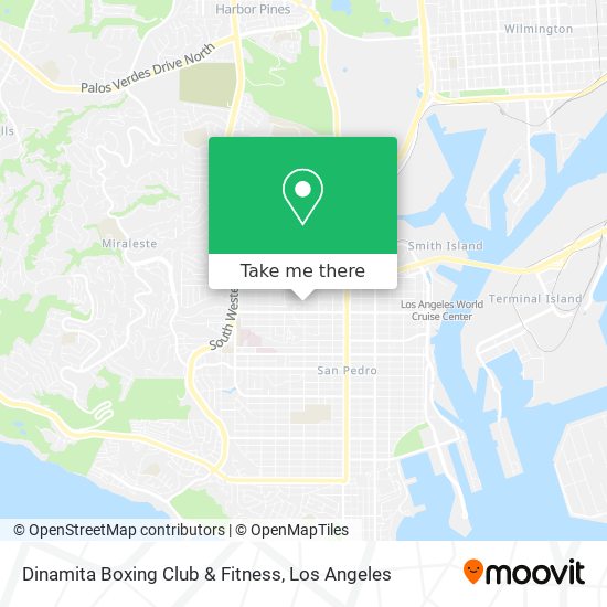 Dinamita Boxing Club & Fitness map