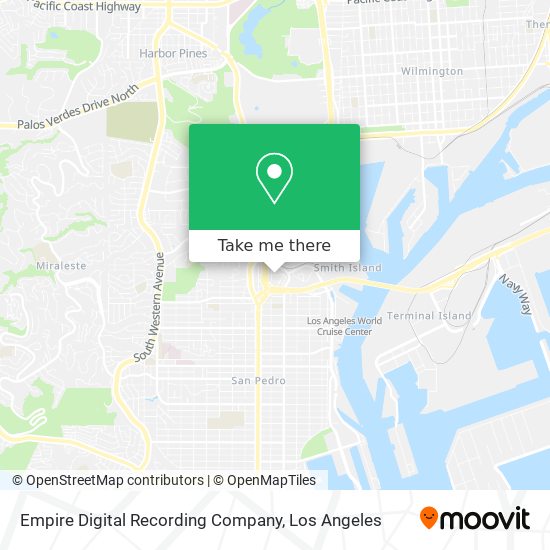 Mapa de Empire Digital Recording Company