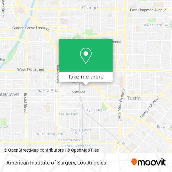 Mapa de American Institute of Surgery