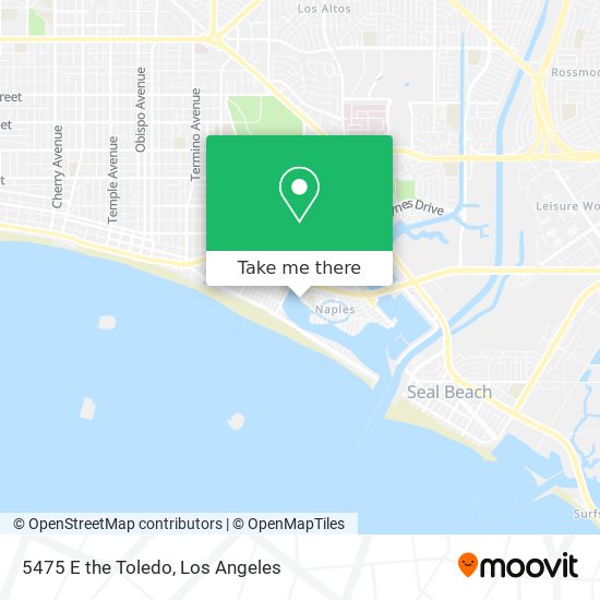 5475 E the Toledo map