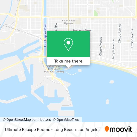 Ultimate Escape Rooms - Long Beach map