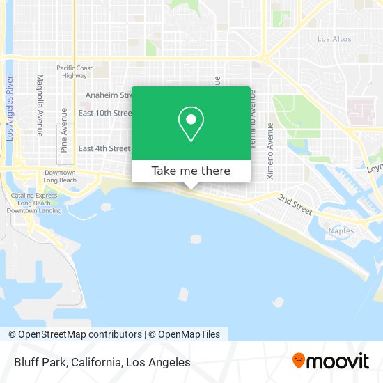 Bluff Park, California map