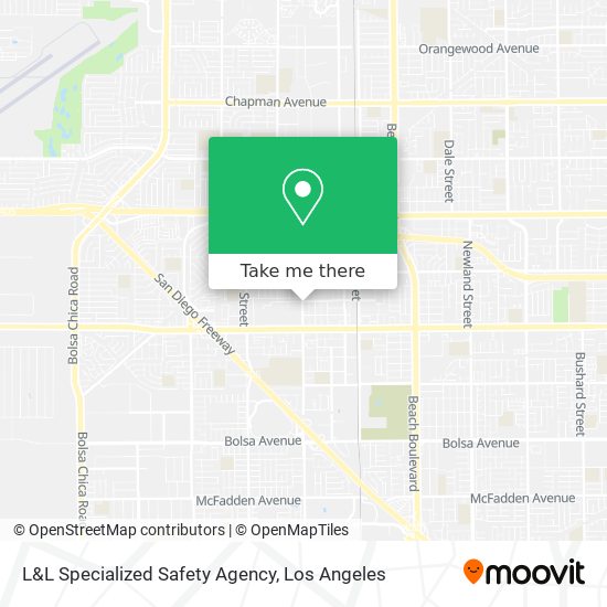 L&L Specialized Safety Agency map