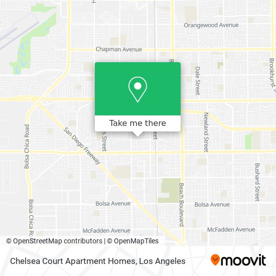 Chelsea Court Apartment Homes map