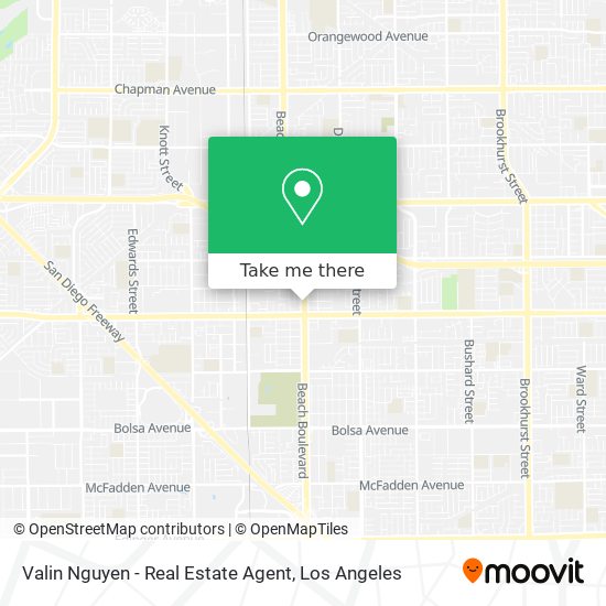 Valin Nguyen - Real Estate Agent map