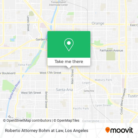 Mapa de Roberto Attorney Bohm at Law