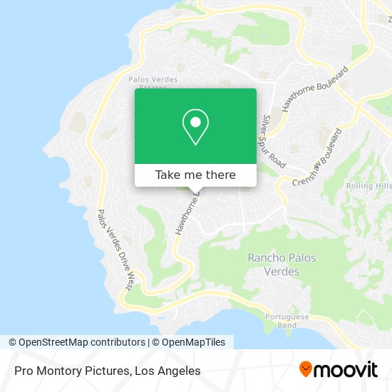 Mapa de Pro Montory Pictures