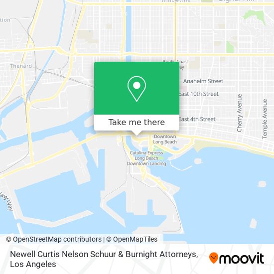 Newell Curtis Nelson Schuur & Burnight Attorneys map